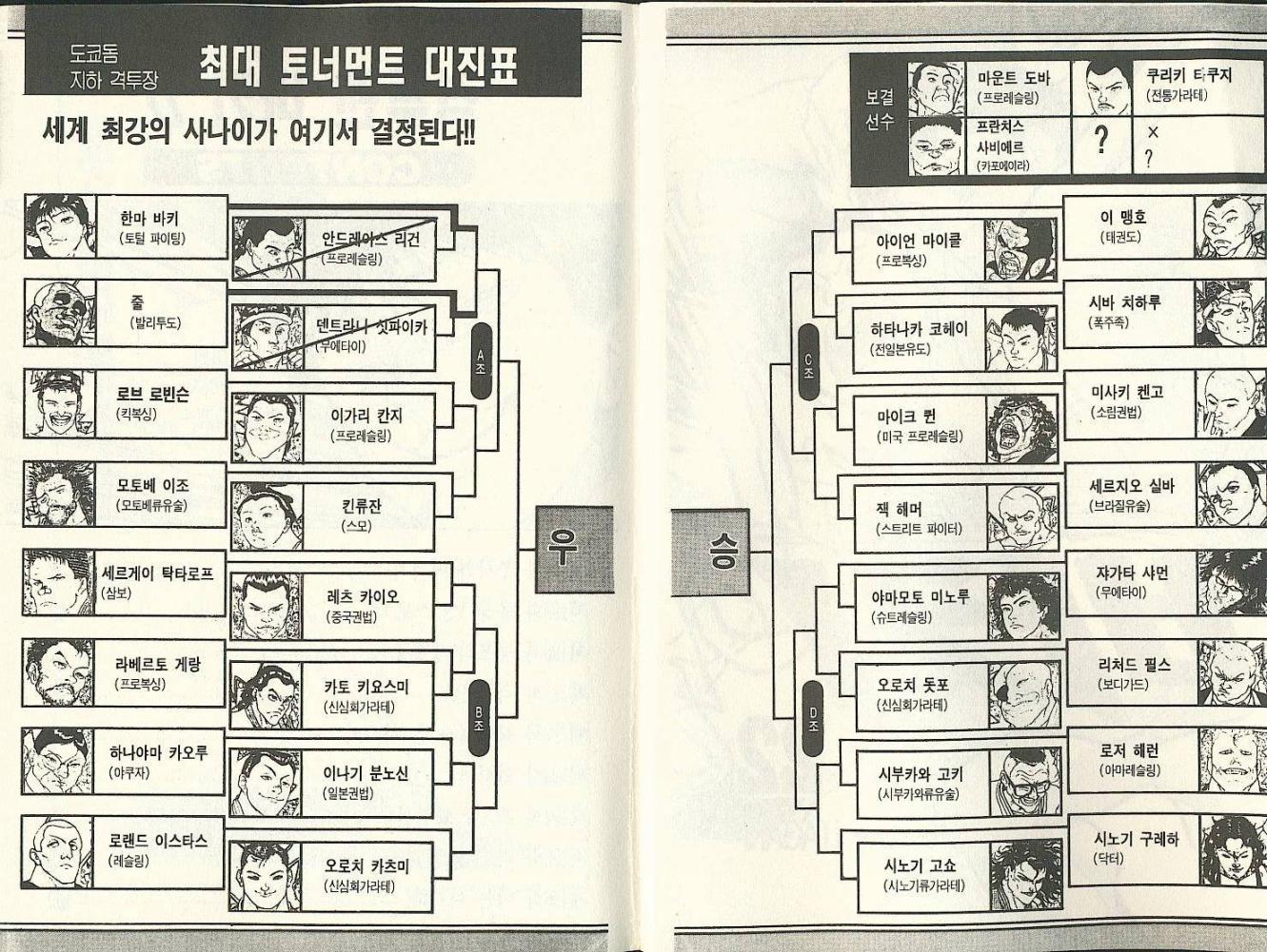 격투맨바키 22권 - 웹툰 이미지 3