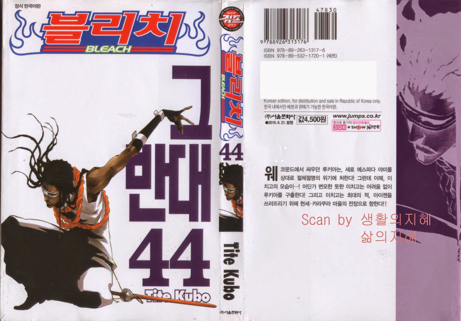 블리치 44권 - 웹툰 이미지 1