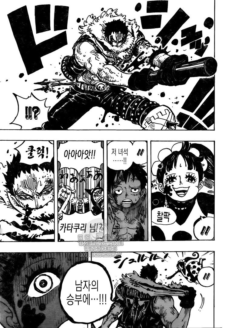 원피스 (one piece) (893화 - 웹툰 이미지 11