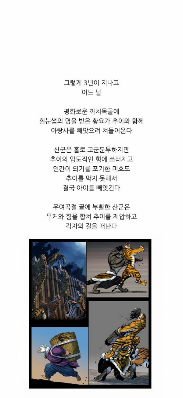 호랑이 형님 1부 줄거리 - 웹툰 이미지 11