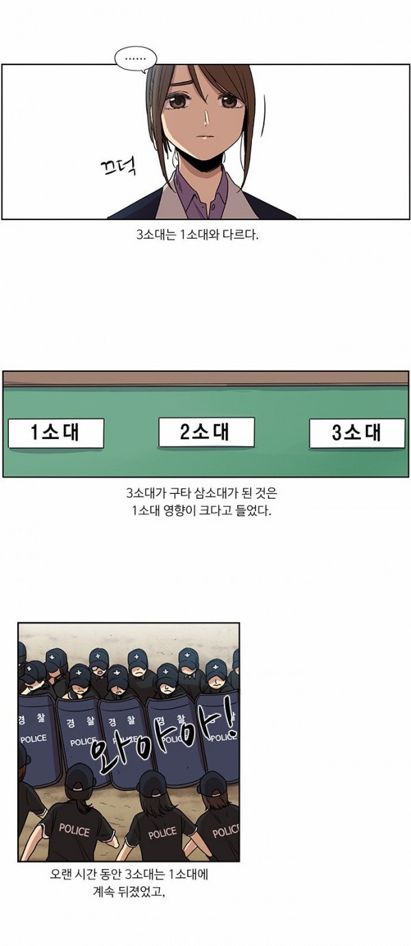 뷰티풀 군바리 86화 - 3소대 역사 - 웹툰 이미지 3