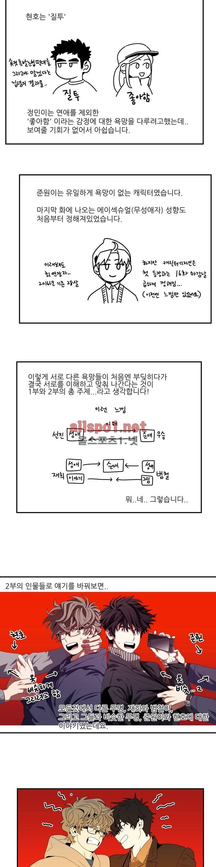 욕망이라는 것에 대하여 완결 후기 - 웹툰 이미지 2