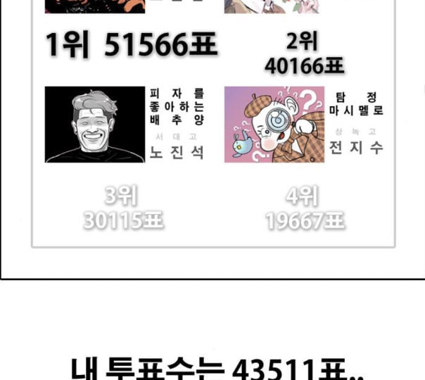 프리드로우 343화 고등만화 두 번째 16강전 3 - 웹툰 이미지 60