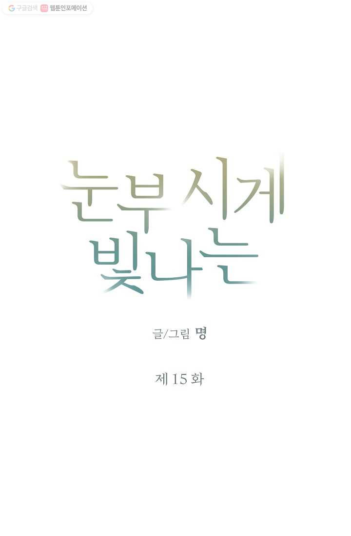 눈부시게 빛나는 15화 - 웹툰 이미지 5