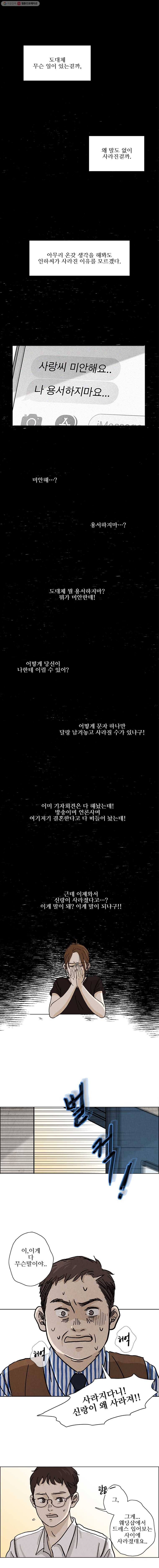 신랑이 사라졌다 3화 다짐 - 웹툰 이미지 2