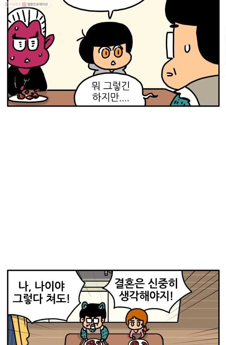 흡혈고딩 피만두 28화 결혼할래요 - 웹툰 이미지 5