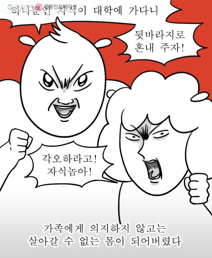 독립일기 1화 나도 혼자 산다 - 웹툰 이미지 8