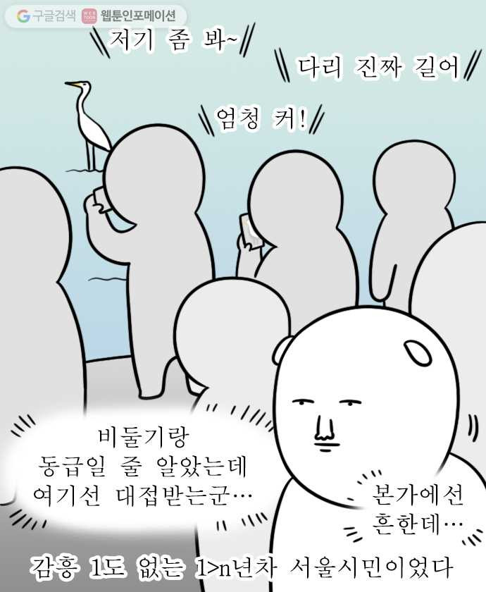 독립일기 40화 서울의 자연 - 웹툰 이미지 5