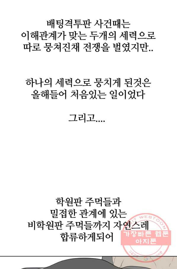 고교전설 184화 OB합류 - 웹툰 이미지 56