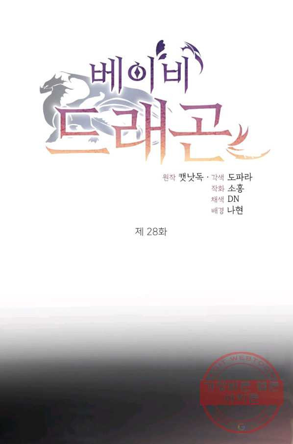 베이비 드래곤 28화 - 웹툰 이미지 3