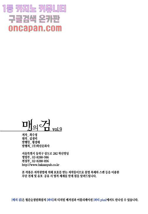 매의 검 9화 - 웹툰 이미지 22