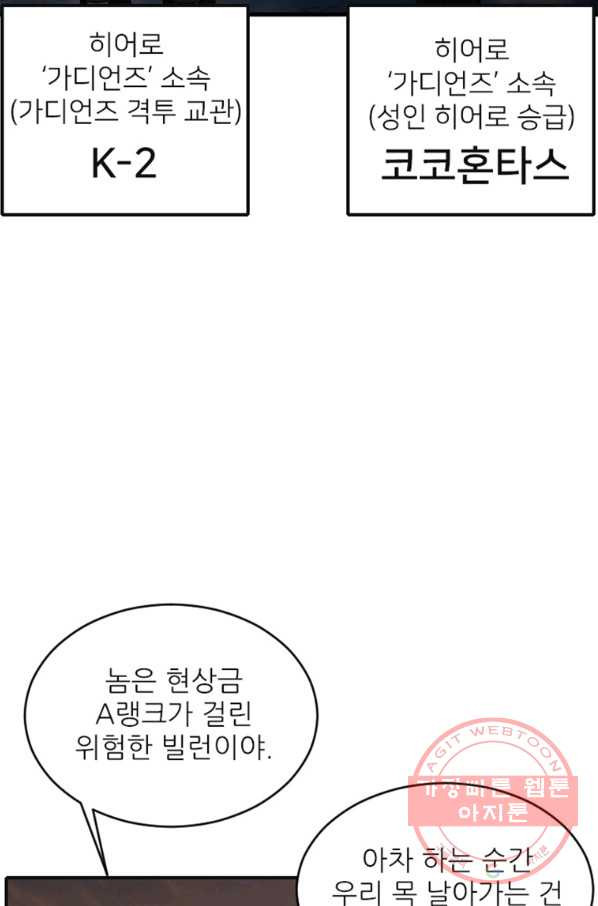 히어로가 되지 않기로 했다 15화 - 웹툰 이미지 70