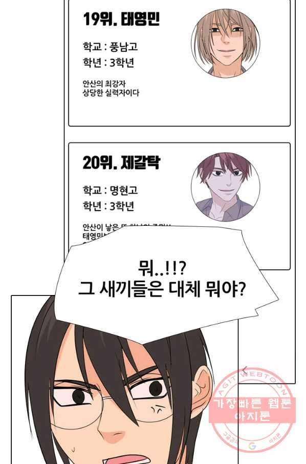 고교전설 205화 비학원판 전쟁 - 웹툰 이미지 59