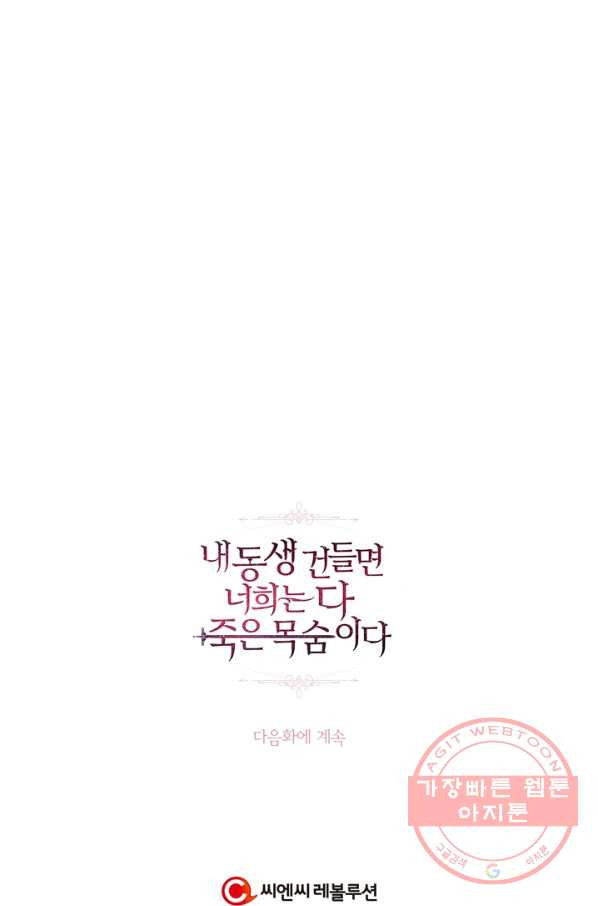 내 동생 건들면 너희는 다 죽은 목숨이다 46화 - 웹툰 이미지 114