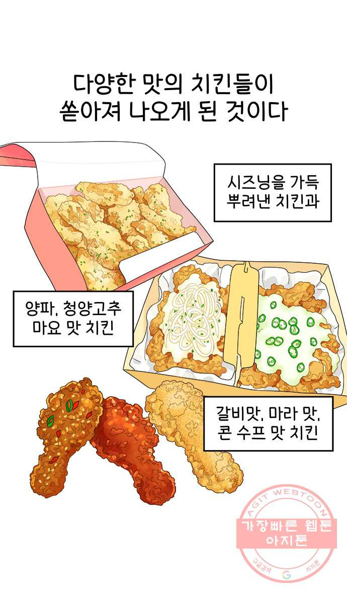 먹는 인생 21화 치킨 - 웹툰 이미지 7