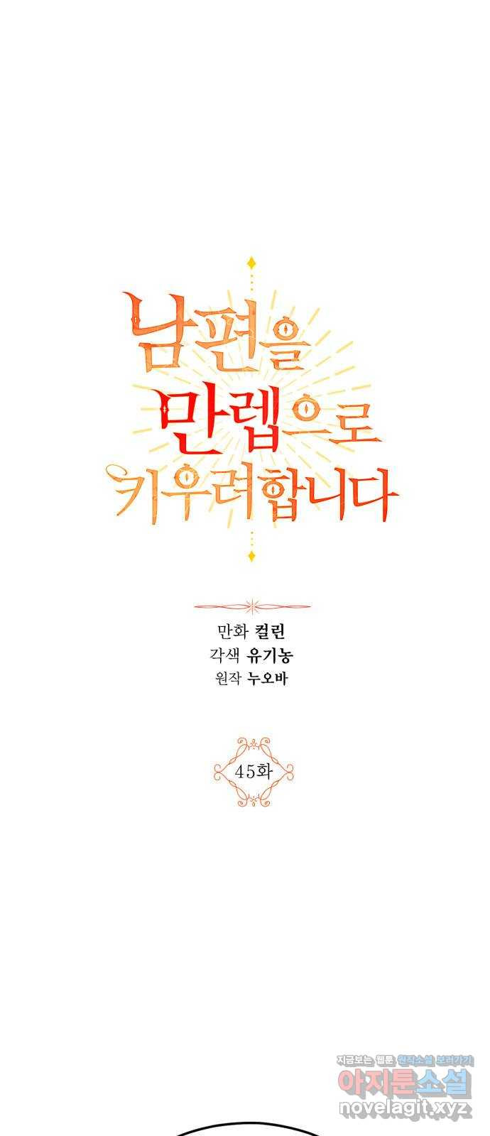 남편을 만렙으로 키우려 합니다 45화 - 웹툰 이미지 1