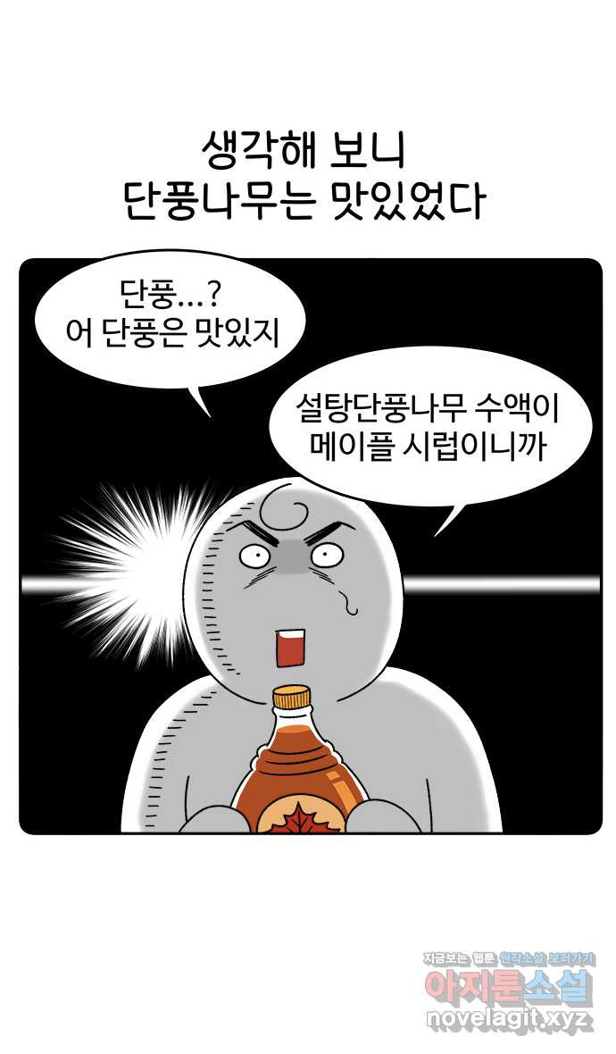 먹는 인생 46화 메이플 시럽 팬케이크 - 웹툰 이미지 5