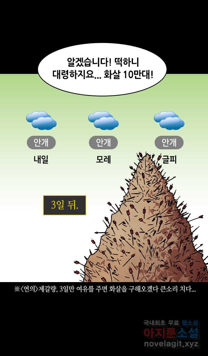 삼국지톡 적벽대전_54.화살 10만대를 가져오라 - 웹툰 이미지 29