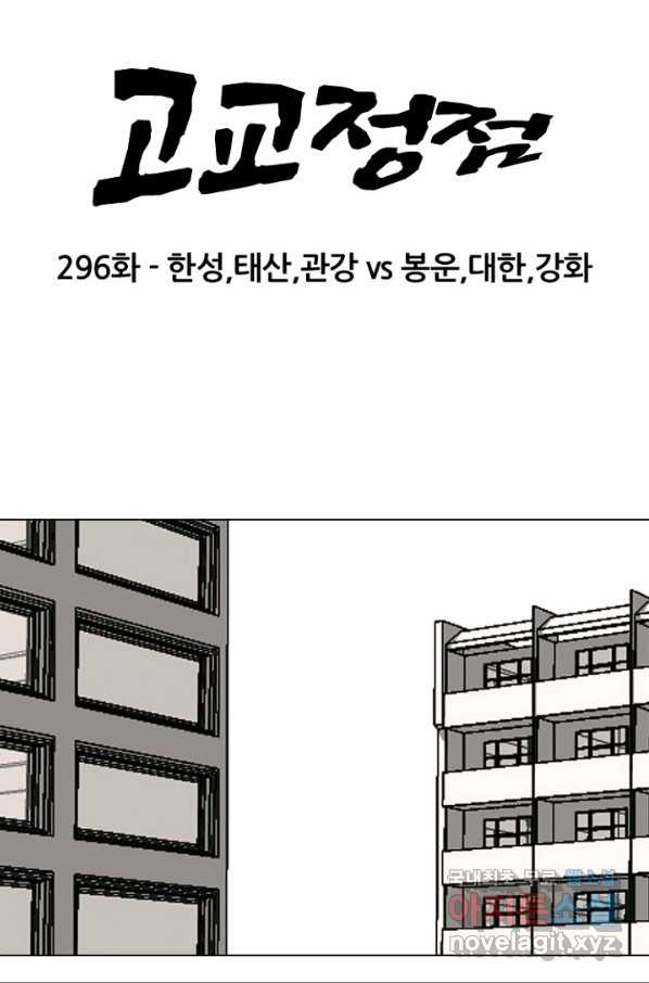 고교정점 296화 한성,태산,관강vs봉운,대한,강화 - 웹툰 이미지 7