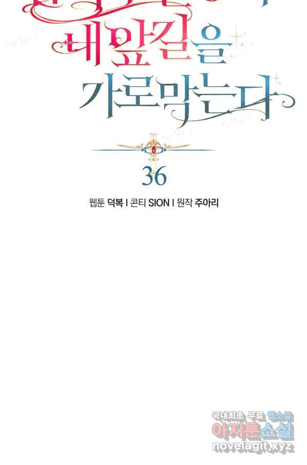 남자 주인공이 내 앞길을 가로막는다 36화 - 웹툰 이미지 12