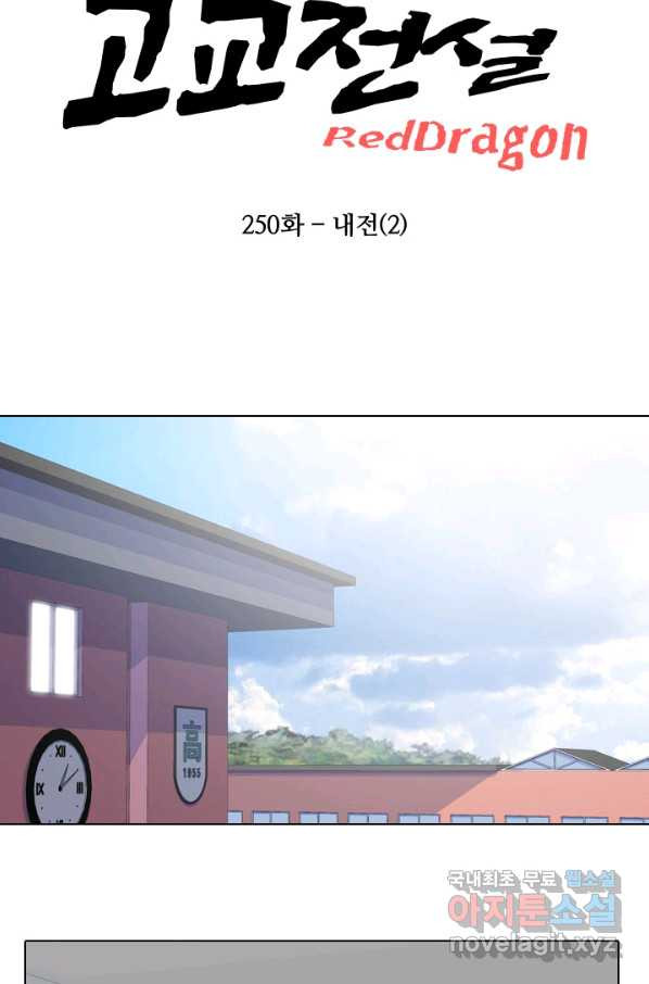 고교전설 250화 내전(2) - 웹툰 이미지 7