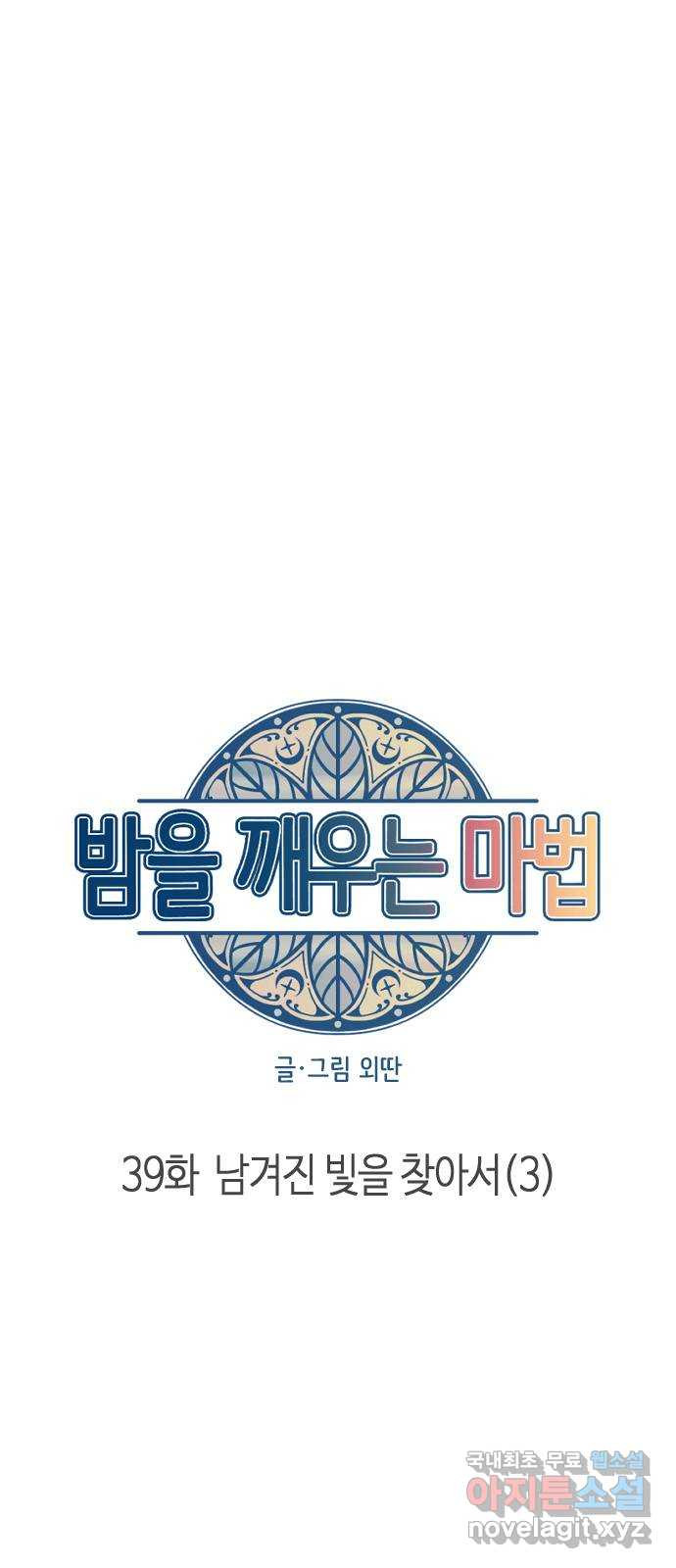 밤을 깨우는 마법 39화 남겨진 빛을 찾아서(3) - 웹툰 이미지 8