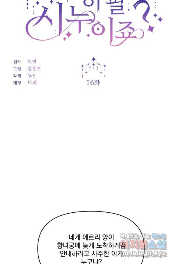 왜 하필 시누이죠 16화 - 웹툰 이미지 20