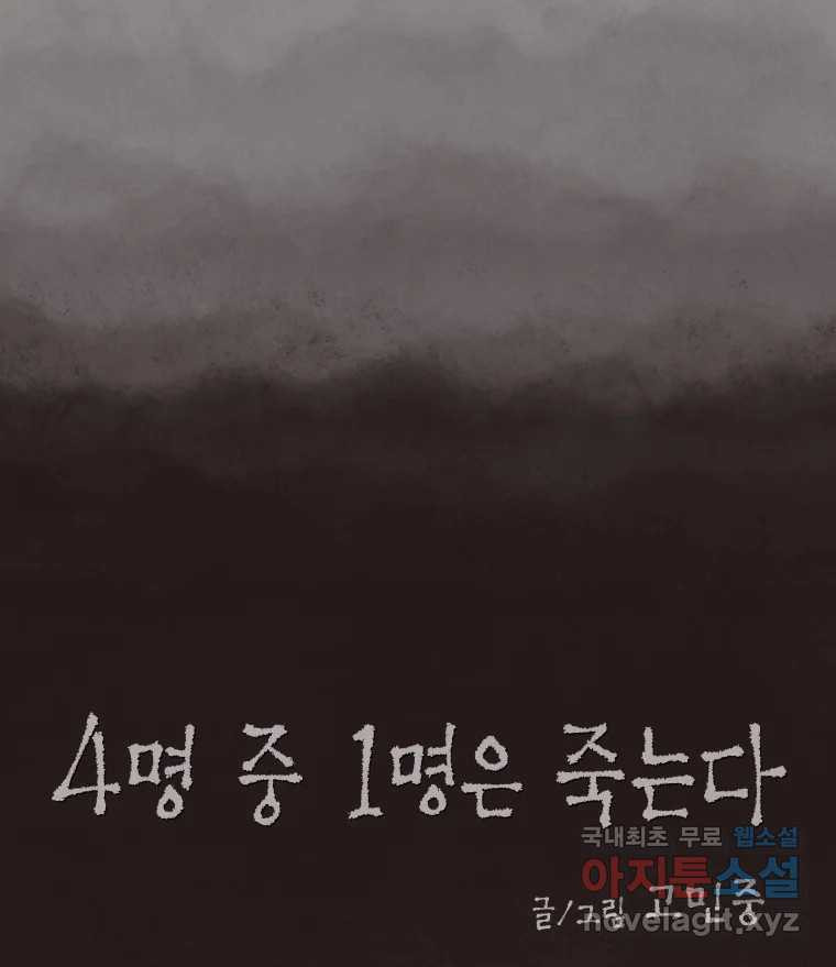 4명 중 1명은 죽는다 15화 납치 (6) - 웹툰 이미지 2