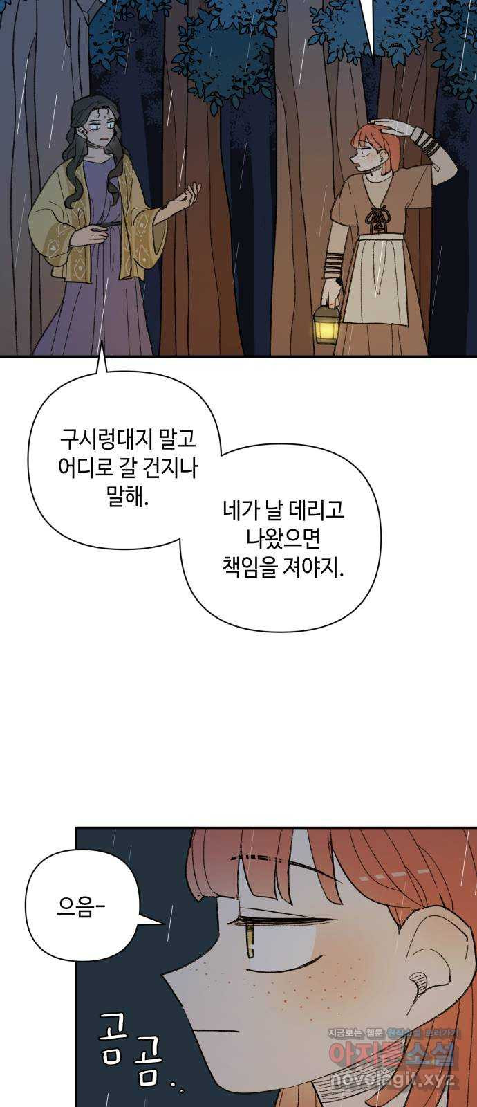 밤을 깨우는 마법 45화 두 개의 달(3) - 웹툰 이미지 27