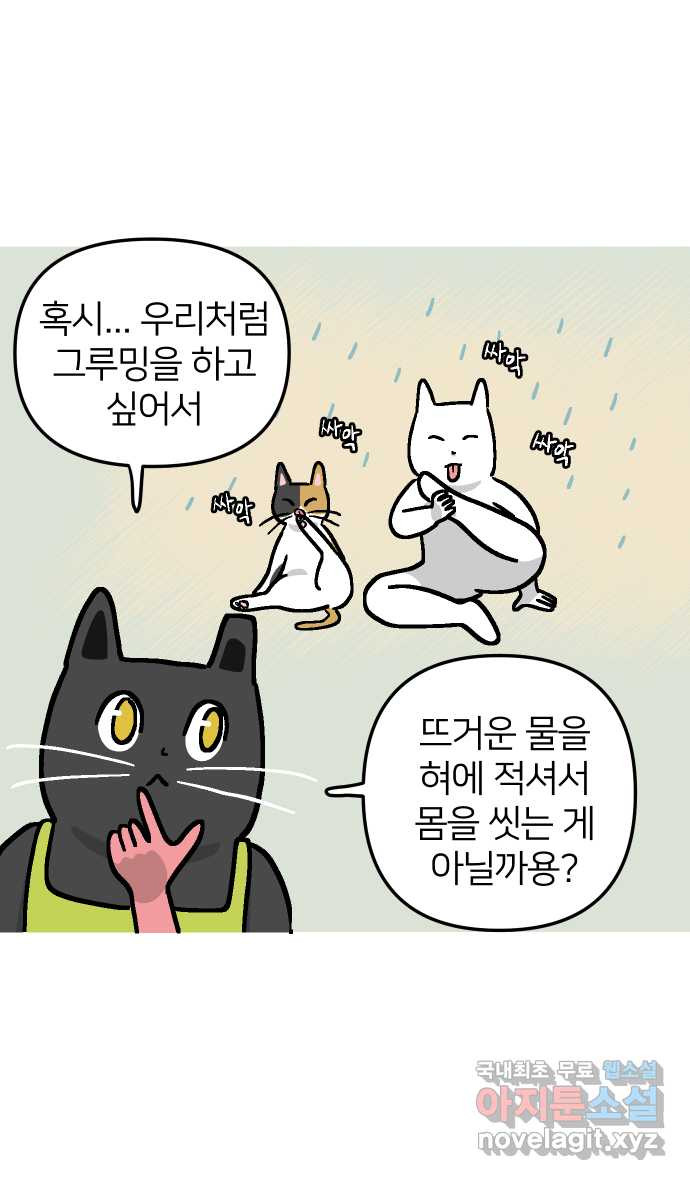 애옹식당 36화 쏴아쏴아 주룩주룩 - 웹툰 이미지 9