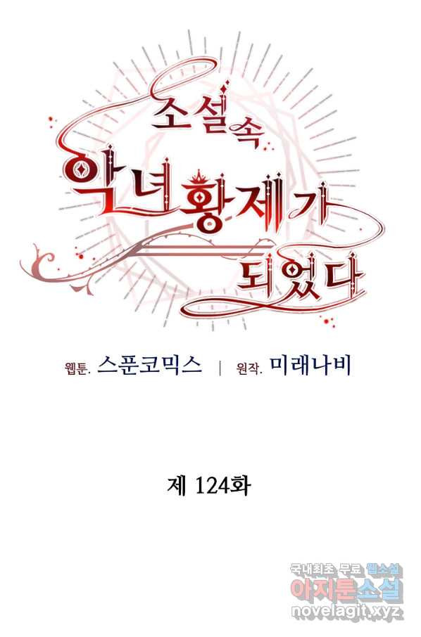 소설 속 악녀 황제가 되었다 124화 - 웹툰 이미지 7