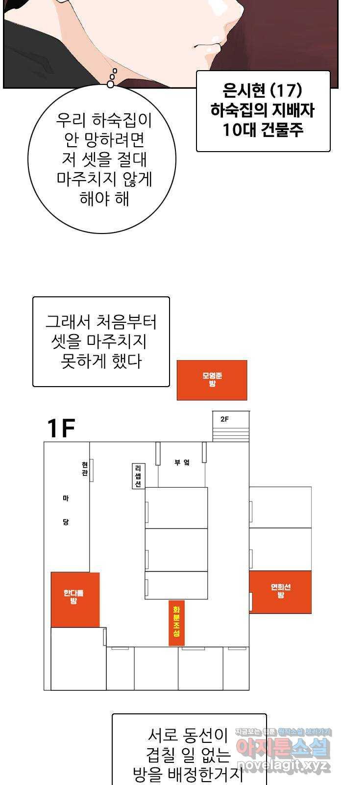 죄송한데 주인공이세요? 17. 하숙집셋 - 웹툰 이미지 4