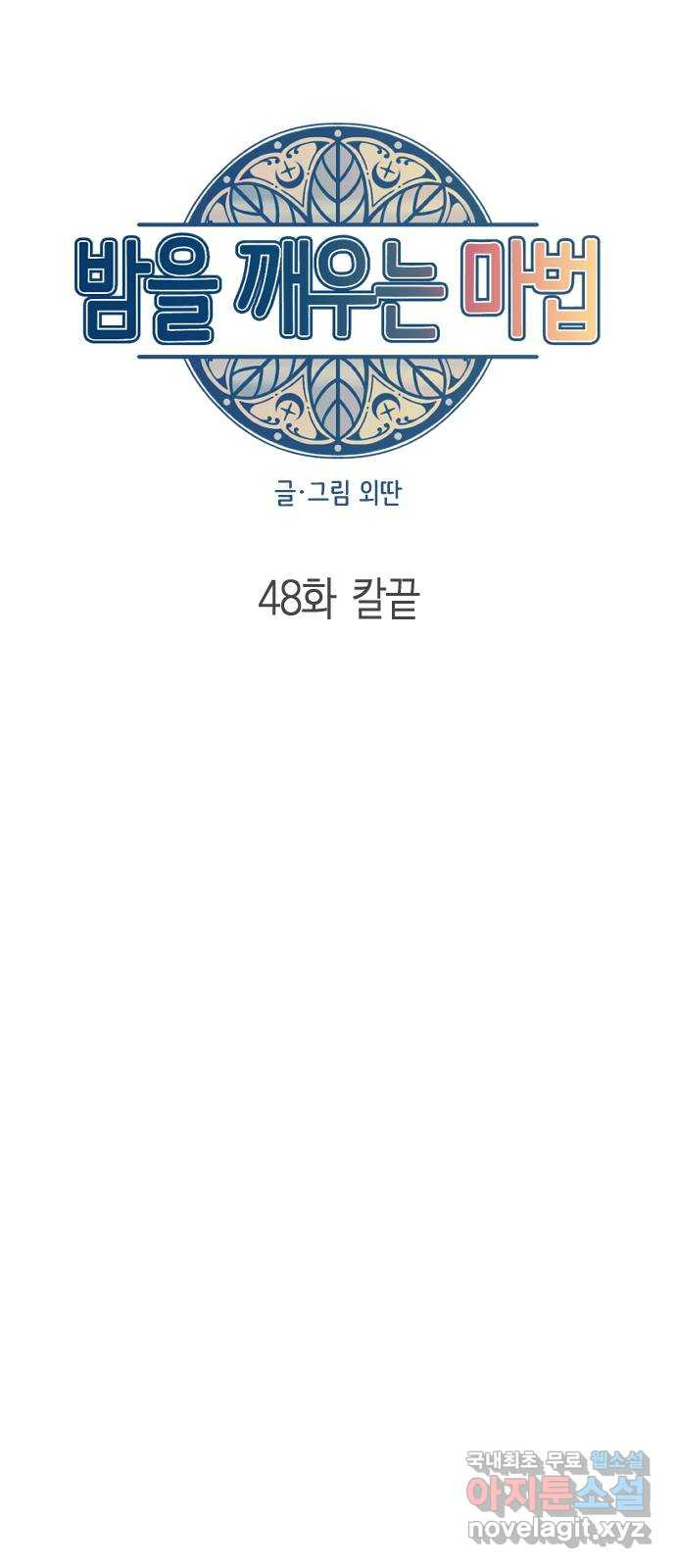 밤을 깨우는 마법 48화 칼끝 - 웹툰 이미지 28