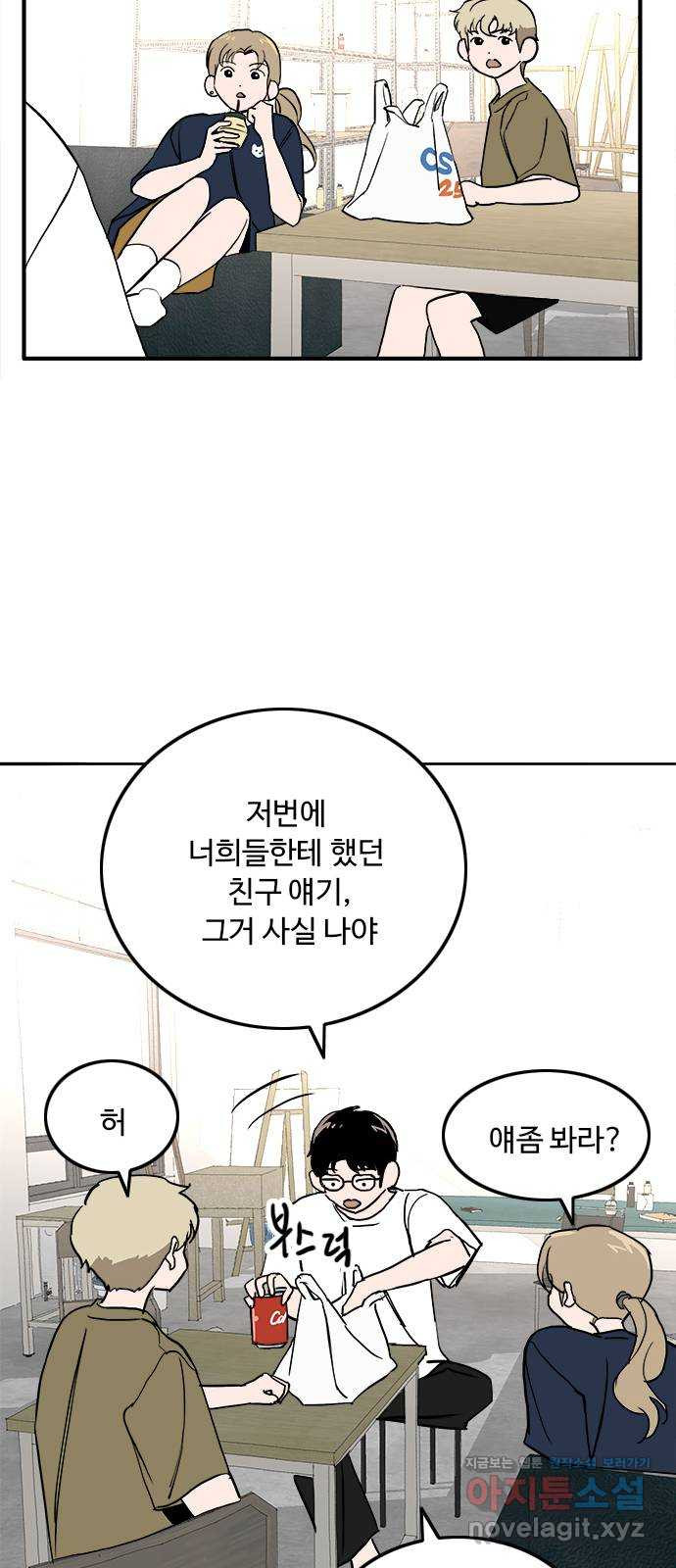 하루의 하루 45화 딴 생각 - 웹툰 이미지 2