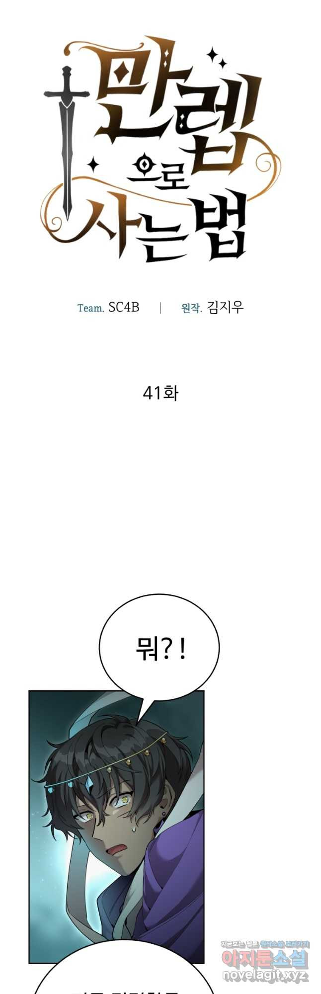 만렙으로 사는 법 41화 - 웹툰 이미지 3