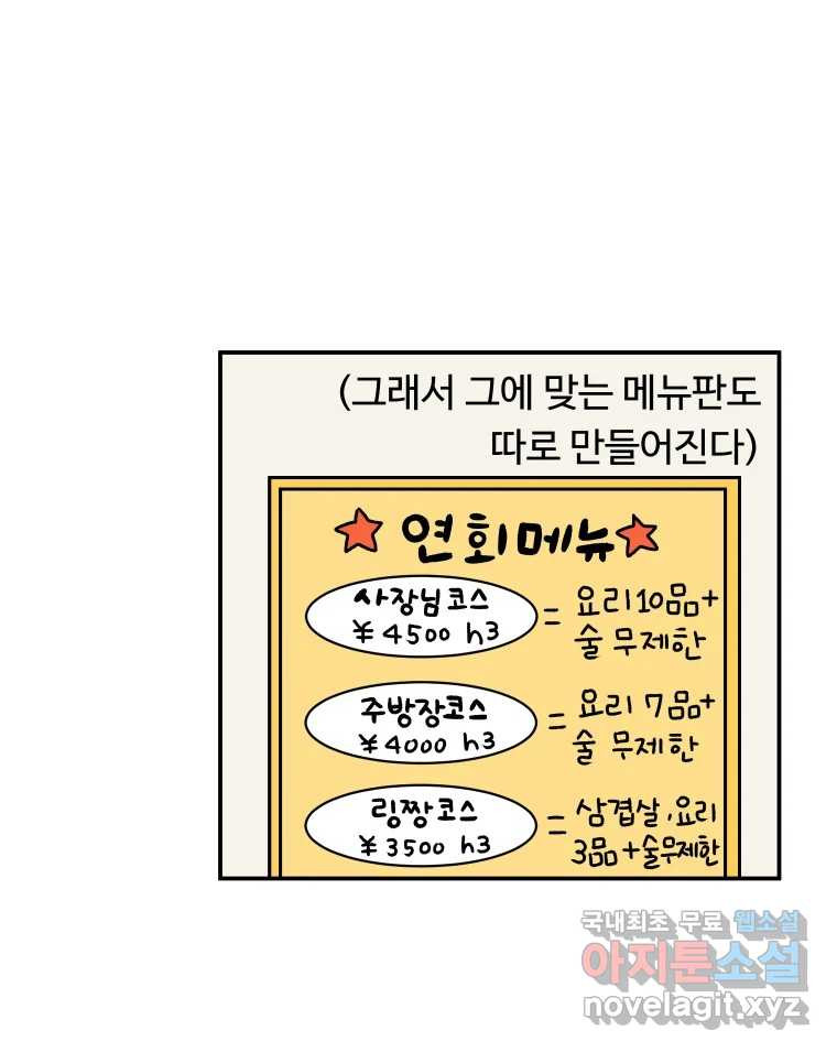 아오링 도쿄 36화 연말의 단체손님 - 웹툰 이미지 3