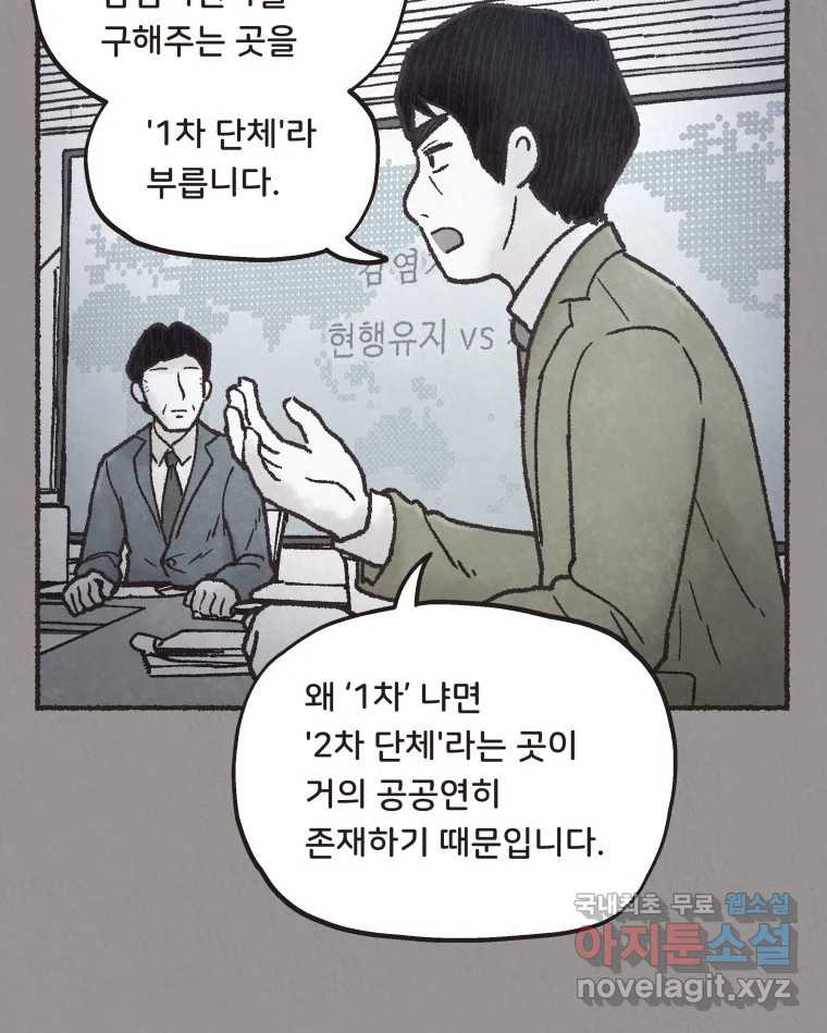 4명 중 1명은 죽는다 28화 법과 이권 (1) - 웹툰 이미지 48