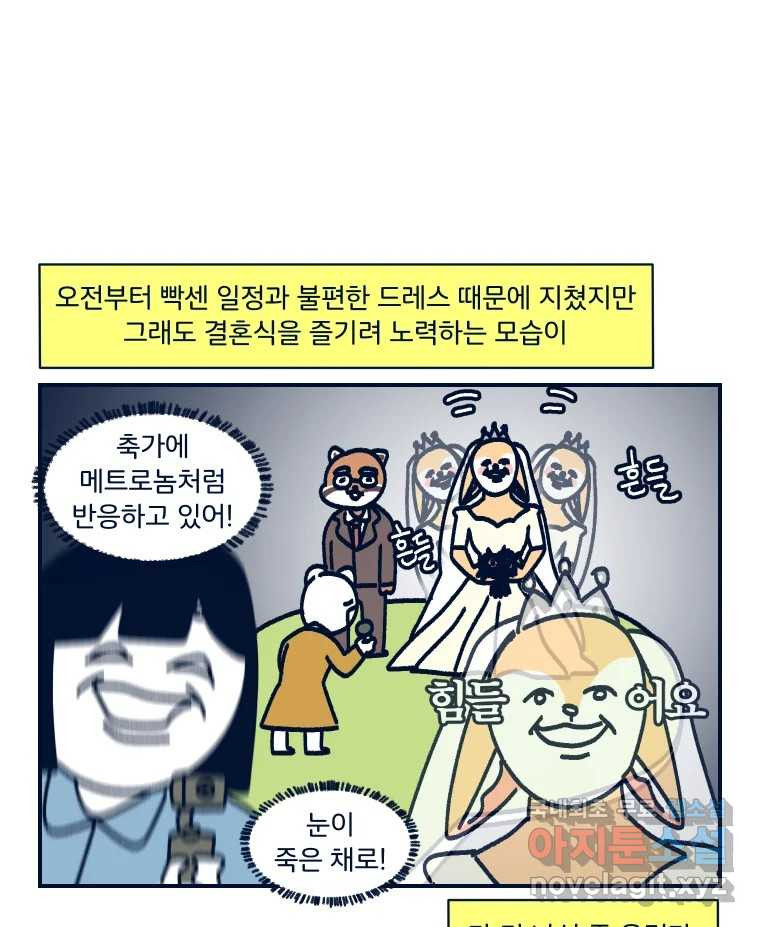 슬프게도 이게 내 인생 시즌3 33화 졔졔의 결혼식 - 웹툰 이미지 39