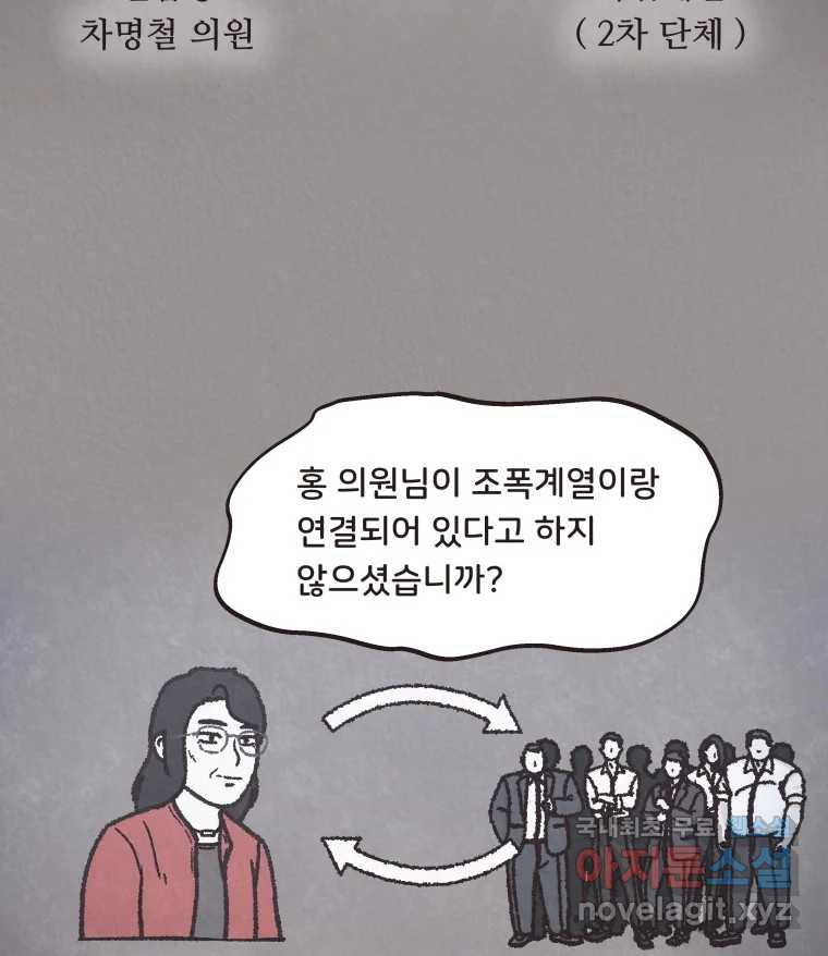 4명 중 1명은 죽는다 30화 법과 이권 (3) - 웹툰 이미지 32