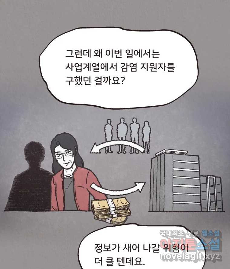 4명 중 1명은 죽는다 30화 법과 이권 (3) - 웹툰 이미지 44