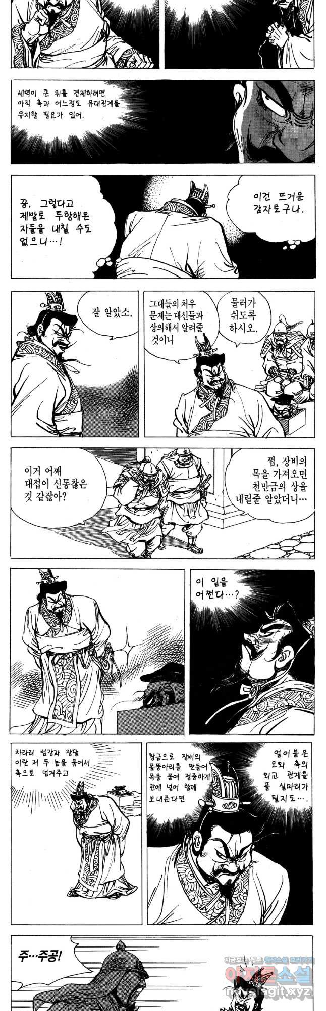 박봉성 삼국지 4부 12권 - 웹툰 이미지 7