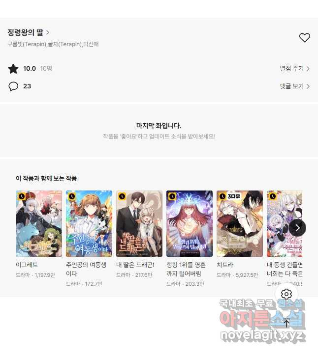 정령왕의 딸 130화 - 웹툰 이미지 63