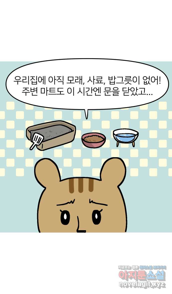 애옹식당 54화 편의점 앞 베이비 - 웹툰 이미지 33