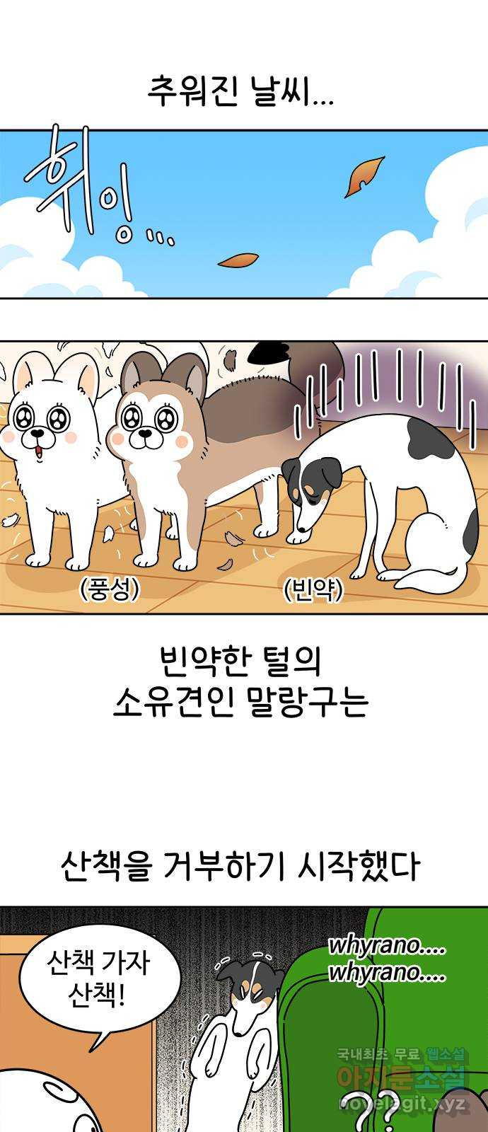 도전! 집콕취미 5화) 말랑구는 너무 추워 - 웹툰 이미지 1