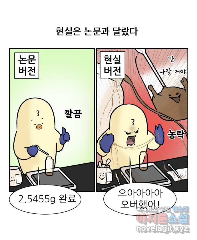 대학원 탈출일지 106화-실험 정복(1) - 웹툰 이미지 11