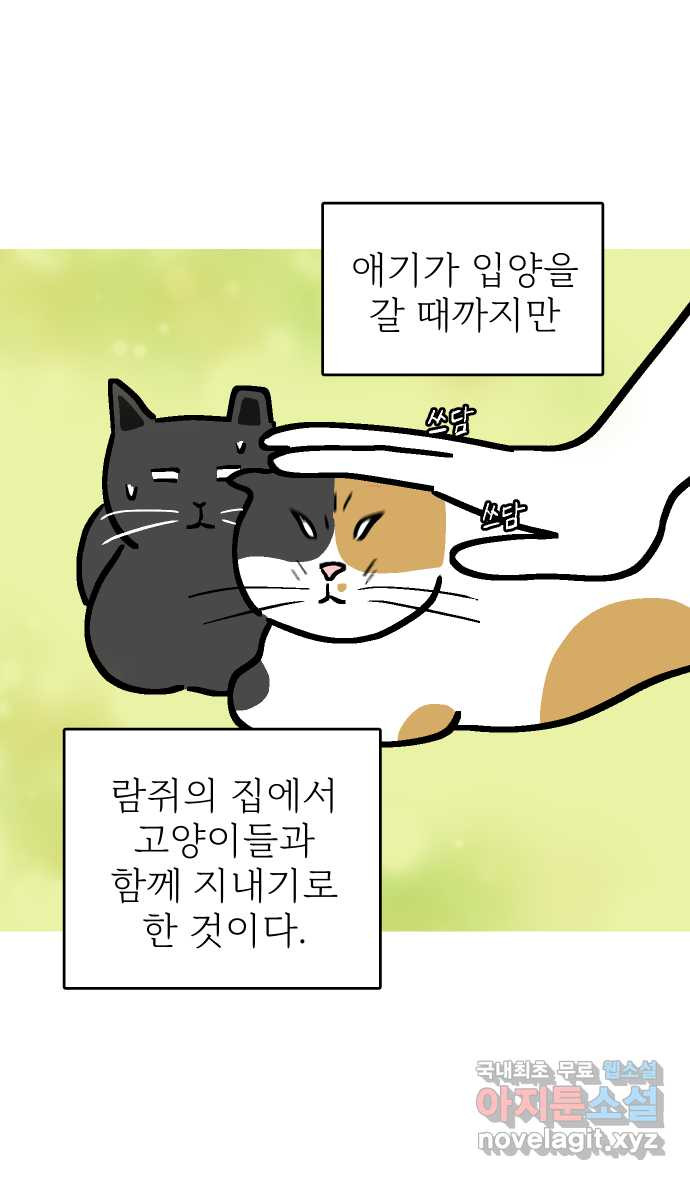 애옹식당 69화 무너지는 애옹식당(1) - 웹툰 이미지 4