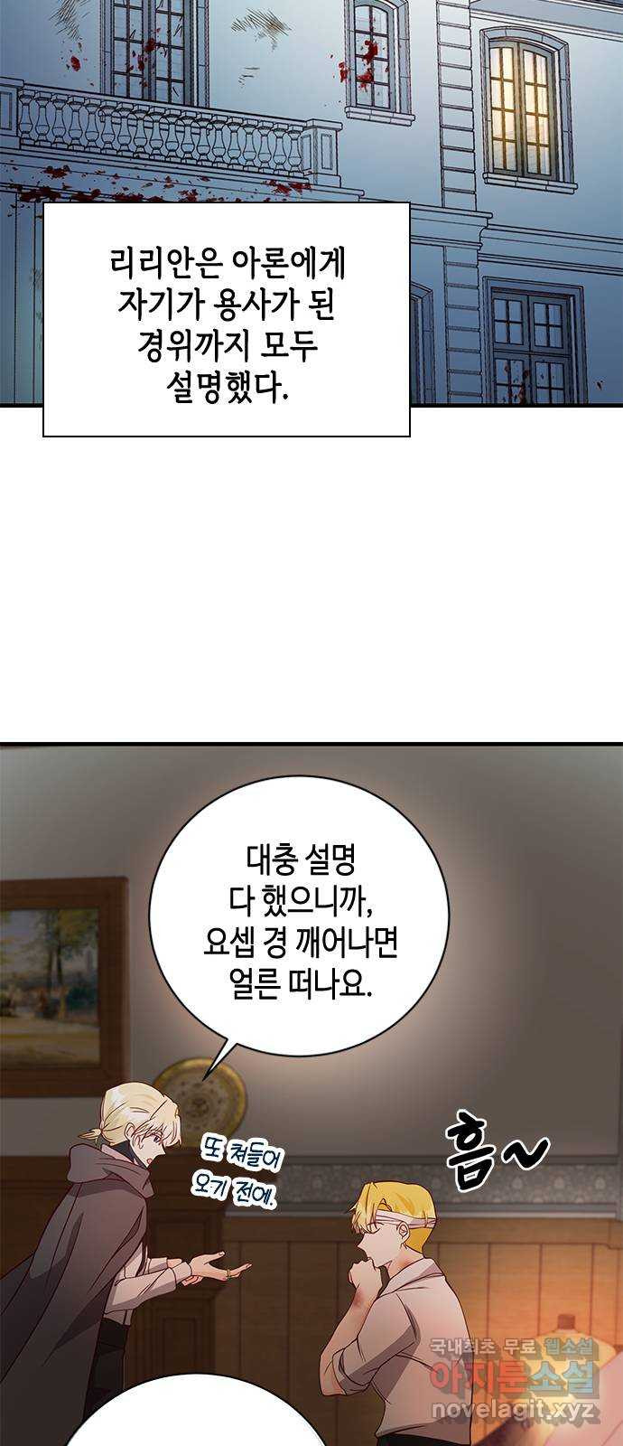 어느 백작 영애의 이중생활 40화 - 웹툰 이미지 65