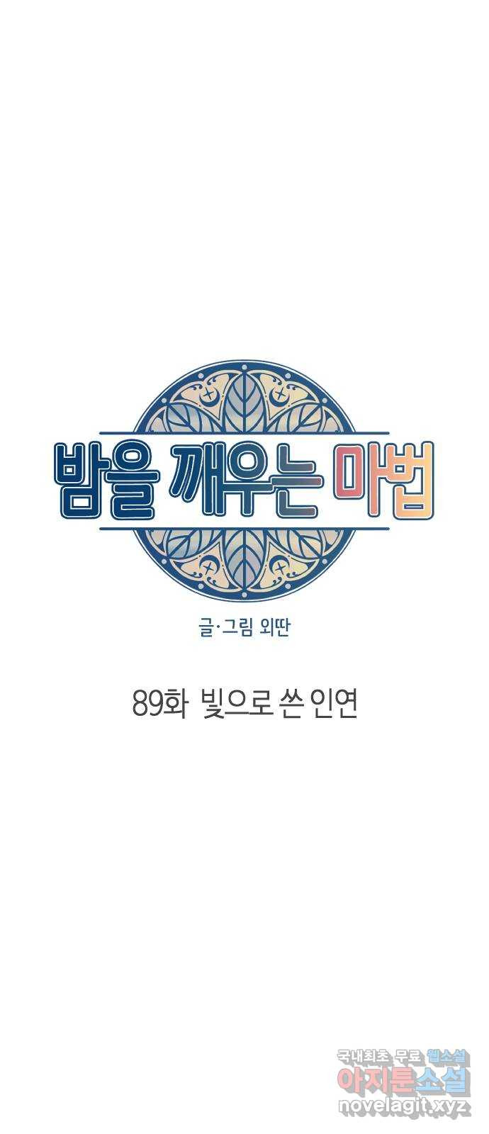 밤을 깨우는 마법 89화 빛으로 쓴 인연 - 웹툰 이미지 47