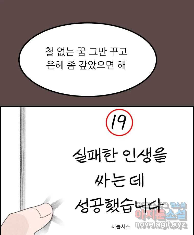 실패한 인생을 사는 데 성공했습니다 13화 가만히 - 웹툰 이미지 184