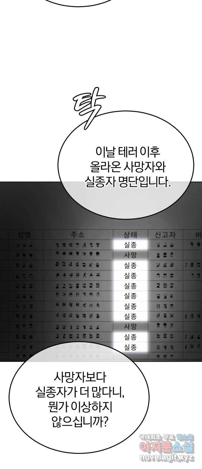 포스트 팬데믹 22화 : 통제 - 웹툰 이미지 44